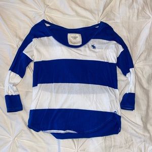 women’s small abercrombie striped shirt